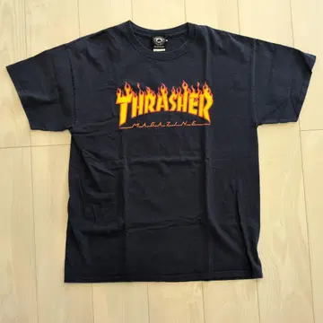 THRASHER MAGAZINE 티셔츠 네이비