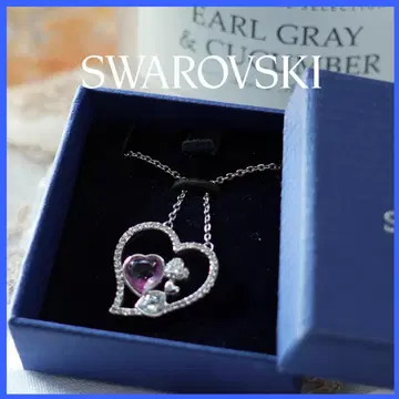 세일 SWAROVSKI 하트 모티브 목걸이