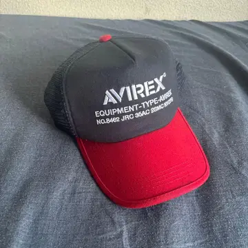 [아비렉스] 로고 메쉬 캡 B 블랙 AVIREX