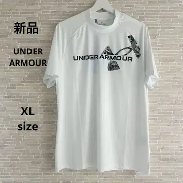 [ UNDER ARMOUR 새상품 ] XL 사이즈 냉감 UV 흡한속건 모크넥 셔츠