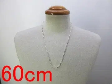 60cm 실버 925 체인 핸드메이드 목걸이 새상품 g860