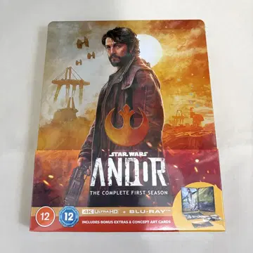 캐시안 안도 스틸북 4K UHD + Blu-ray 미개봉품