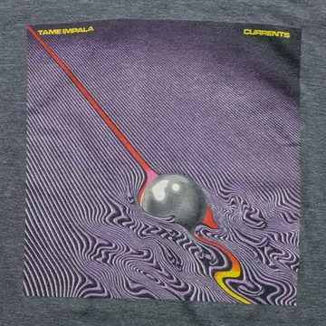초귀중*TAME IMPALA 2016 Currents 투어 티셔츠 M