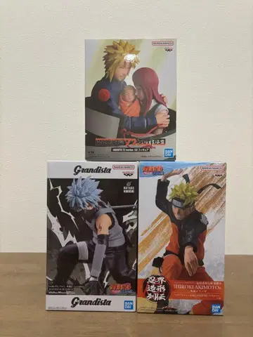 NARUTO 피규어 나미카제 미나토 우즈마키 쿠시나 우즈마키 나루토 카카시