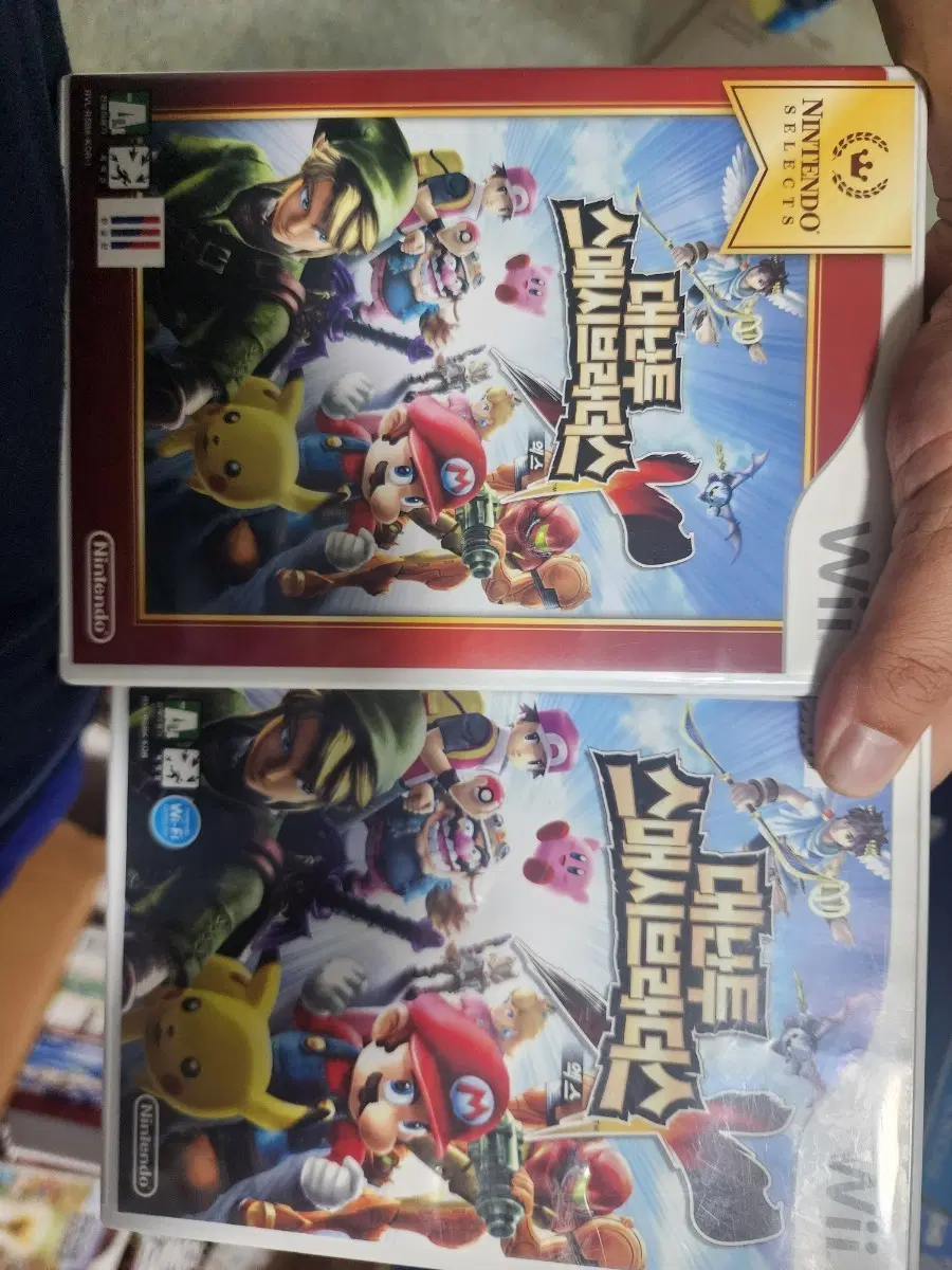 닌텐도 Wii 슈퍼 스매시브라더스 X 게임