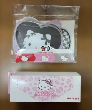 666 쓰리코 키티 지퍼백 2종