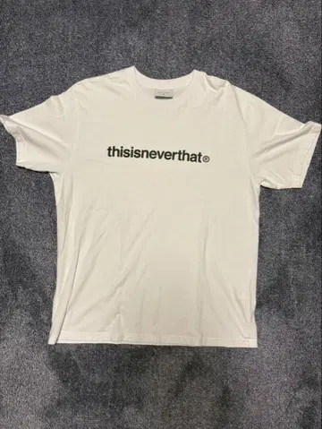 thisisneverthat 티셔츠 화이트 M