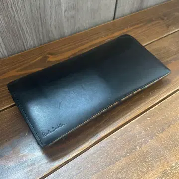 [폴스미스] Paul Smith 장지갑 블랙 멀티 스트라이프