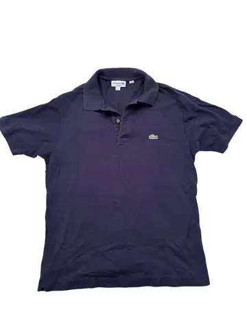LACOSTE 라코스테 반팔 피케 셔츠 네이비
