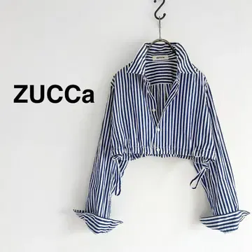 ZUCCa 스트라이프 크롭 셔츠