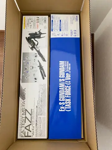 MG FAZZ/Ex-S/S 건담 태스크 포스 알파 세트