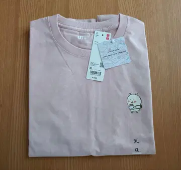 XL 치이카와 (먼작귀) 나가노의 곰 UT OKAIMONO 핑크