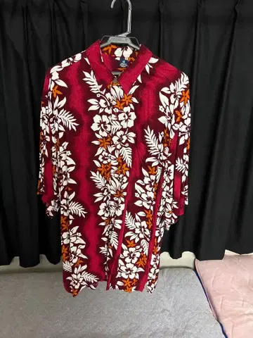 HIBISCUS COLLECTION 알로하 셔츠 XXL