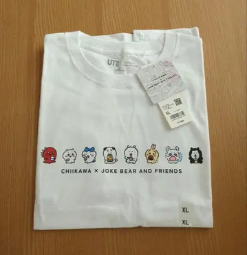XL 치이카와 (먼작귀) 나가노의 곰 UT White 화이트