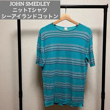 JOHN SMEDLEY 존스메들리 T셔츠 반팔 멀티 보더