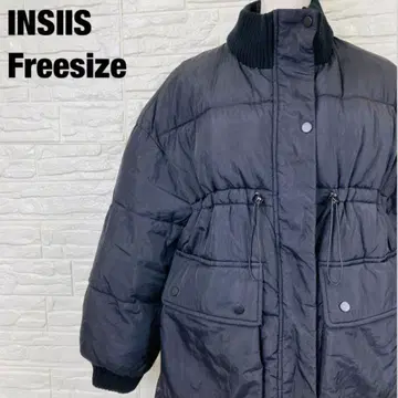 INSIIS 인시스 허리 드로스트 패딩 롱 아우터 1162