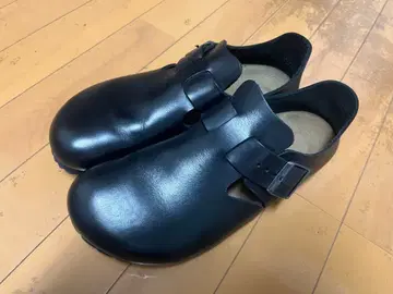BIRKENSTOCK LONDON 42 버켄스탁 런던 블랙 좁은 폭