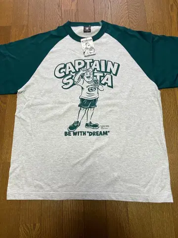 캡틴 산타 래글런 티셔츠