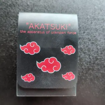 [ 사진 6장 이후는 참고 ] NARUTO AKATSUKI 아카츠키 카드 BOX