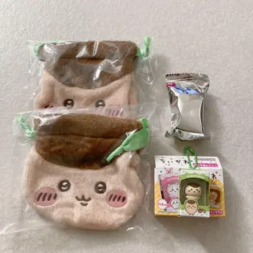 치이카와 (먼작귀) 밤만쥬 피규어 복조리 세트