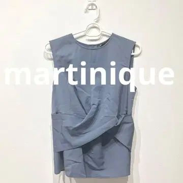 martinique 마르티니크 슬리브리스 셔츠 블라우스 상의