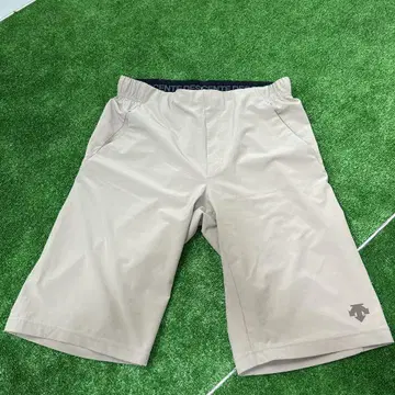DESCENTE 하프 팬츠 베이지 O 사이즈