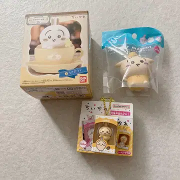 치이카와 (먼작귀) 토끼 피규어 키링 세트
