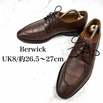 새상품급 Berwick 버윅 U팁 외날개식 브라운 27cm