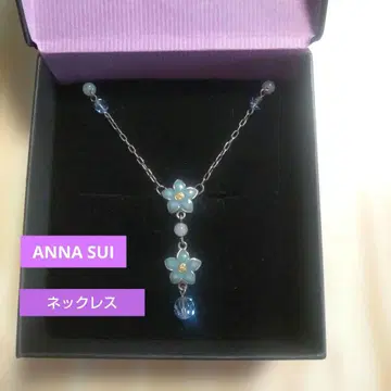 ANNA SUI 목걸이 플라워 모티브