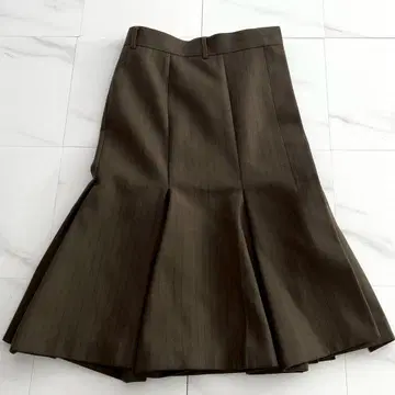 새상품급 2022AW 사카이 Chalk Stripe Skirt 롱 울