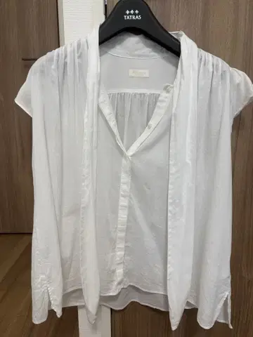 Ballsey 보타이 블라우스 화이트