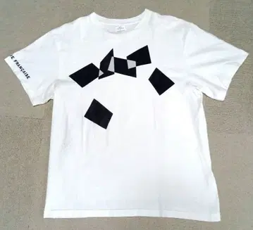 A.P.C. 티셔츠 화이트 로고
