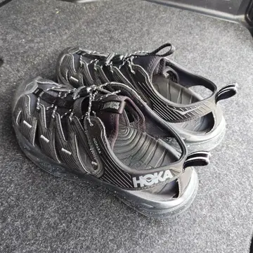 HOKA 27cm 스포츠 샌들 블랙