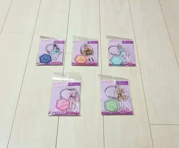 러브 라이브 슈퍼스타 와이어 키링 5개 세트