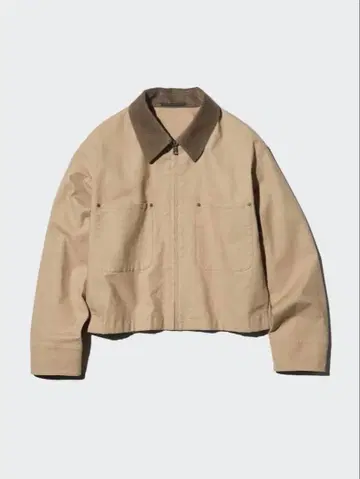 UNIQLO 집업 숏 자켓