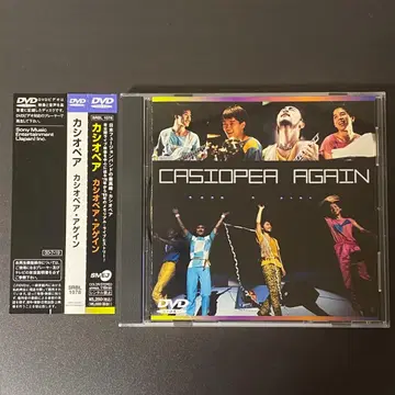 DVD 카시오페아 CASIOPEA AGAIN 미공개 라이브 영상 오비 포함