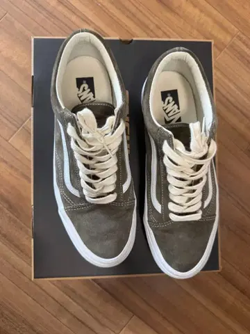 VANS 올드스쿨 29cm 카키 2024년 구매 새상품급