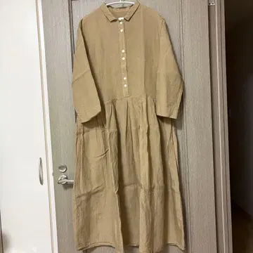 거즈 린넨 100% 원피스 프리 사이즈