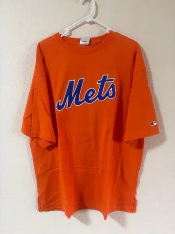 MLB 뉴욕 메츠 T셔츠 오렌지 L