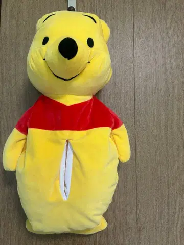 곰돌이 푸 봉제 인형 티슈 케이스