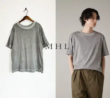 24SS MHL 마가렛호웰 리사이클 코튼 저지 T셔츠