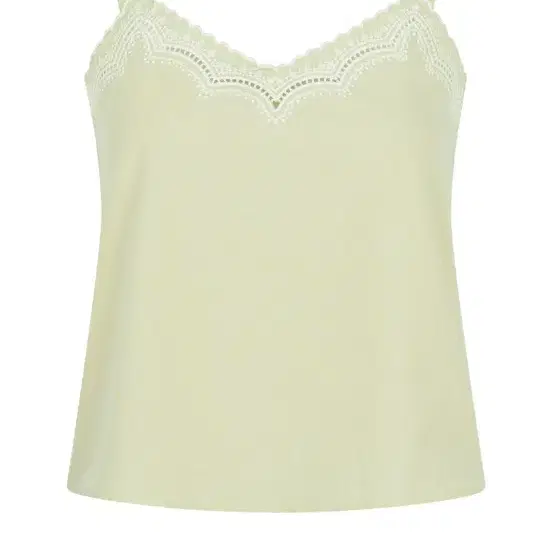 페일제이드 Punching V-Neck Sleeveless BL 라임색