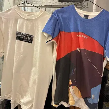 APPLEBUM 티셔츠 2장 세트 L.XL
