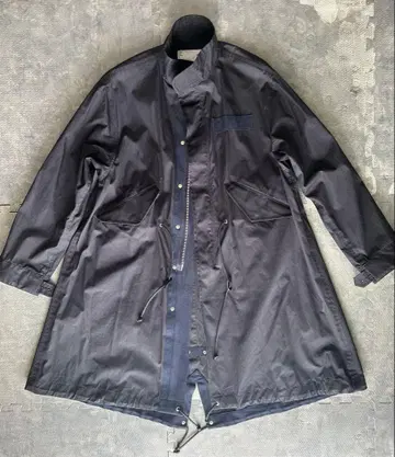 sacai 모즈 코트 SCM-048 네이비 사이즈 1