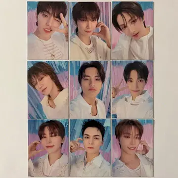 SEVENTEEN YAKUSOKU 셀카 트레이딩 카드 9장 컴프