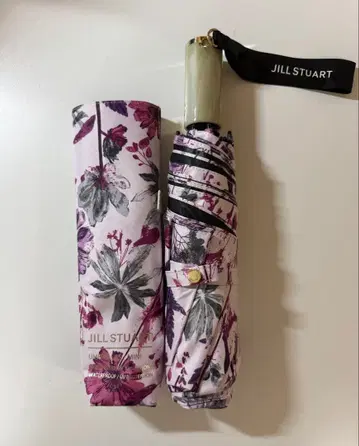 JILL STUART 질스튜어트 자동 개폐 접이식 우산 꽃무늬 버튼식