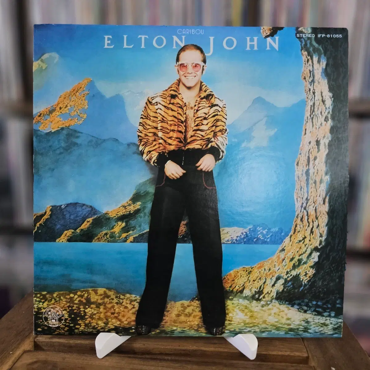 (영국 록 팝 싱어, 엘튼 존의 카리부 앨범) Elton John - Caribou LP