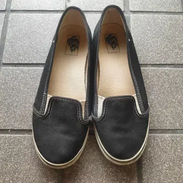 VANS 슬립온 스니커즈 블랙 23.5 한국