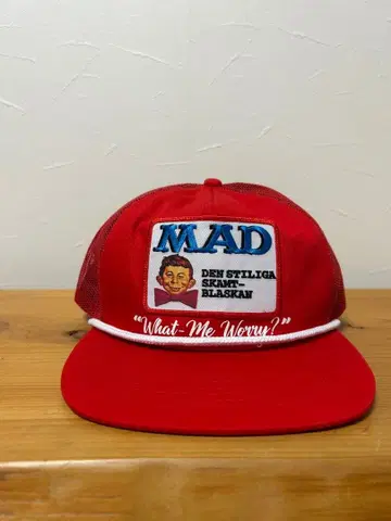 MAD 와펜 캡 모자 트래커