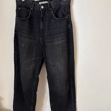 ZARA 블랙 데님 팬츠